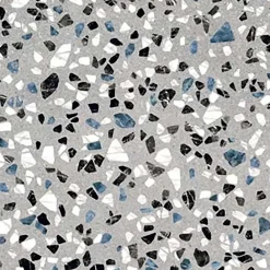Tinker Carrelage Aspect terrazzo Dura gris 20x20 cm- Carrelage Sol Effet Terrazzo