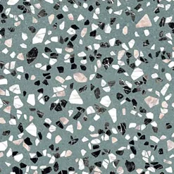 Tinker Carrelage Aspect terrazzo Dura vert 20x20 cm- Carrelage Sol Effet Terrazzo