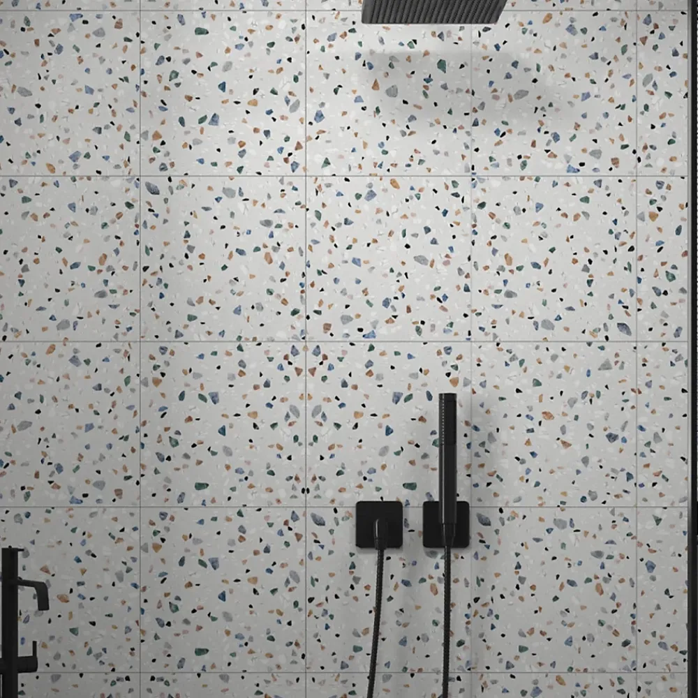 Tinker Carrelage Sol Effet Terrazzo<Carrelage Aspect terrazzo Dura blanc mix 20x20 cm