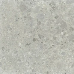 Tinker Carrelage Aspect terrazzo Berma gris rectifié 80x80 cm- Carrelage Extérieur Et Terrasse