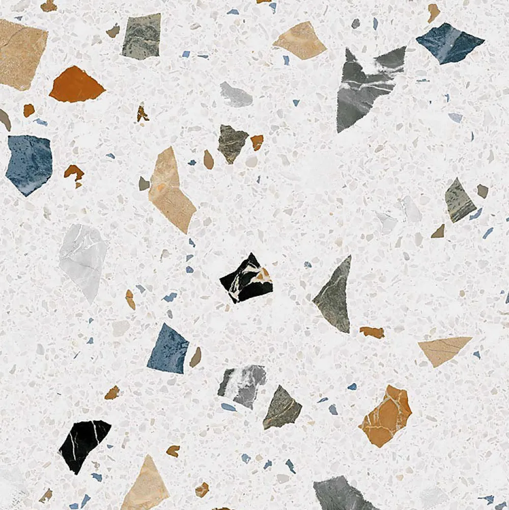 Tinker Carrelage Sol Effet Terrazzo<Carrelage Aspect terrazzo Straci blanc poli 79.5x79.5 cm