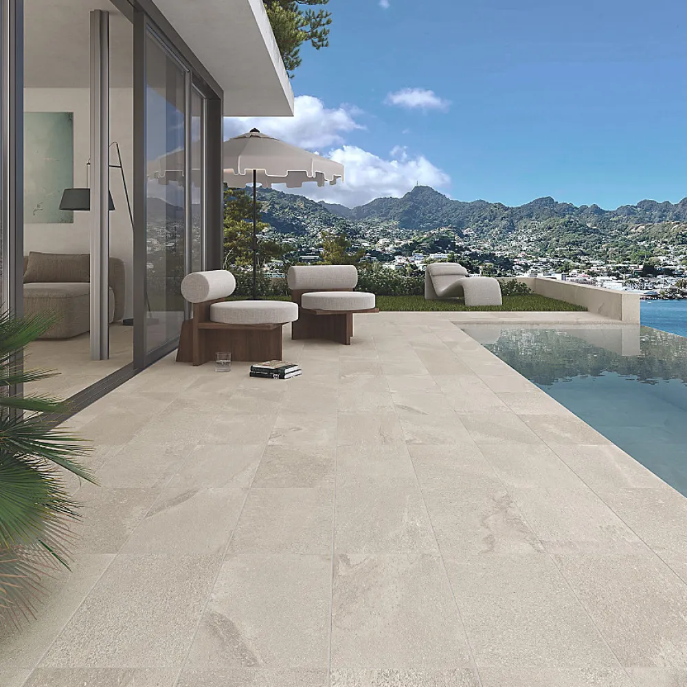 Concept Mosaïque Carrelage Extérieur Et Terrasse<Carrelage BALI BEIGE 30x60 cm R11 ANTIDERAPANT EFFET PIERRE