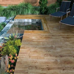 Concept Mosaïque Carrelage Extérieur Et Terrasse<Carrelage BOREAL ROBLE 20x120 cm Effet Bois antidérapant R11