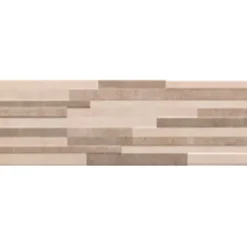 Cristacer Carrelage Sol Effet Béton<Carrelage Carlota Decor-crema 60 x 20cm ( vendu par boite de 1,08 m² )