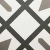 Tinker Carrelage carreaux de ciment Villa motif charmo 20x20 cm- Carrelage Sol Effet Carreaux De Ciment