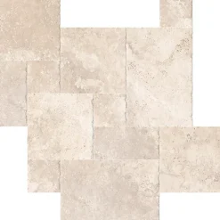 Codicer Carrelage Crosscut modular Crema - Mat 66 x 44cm ( vendu par boite de 0,87 m² )- Carrelage Sol Effet Pierre
