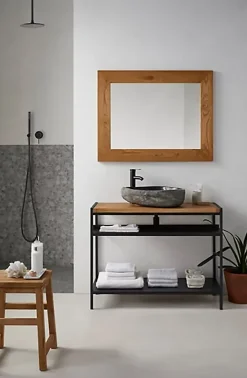 Pegane Carrelage de mosaïque (Boite de 1m²)/ Plaque mosaïque mur et sol en marbre naturel coloris gris - 30 x 30 cm- Mosaïque Pour Douche