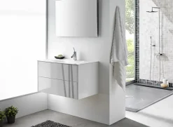 Pegane Carrelage de mosaïque (Boite de 1m²), Plaque mosaïque mur et sol en marbre naturel coloris blanc - 30 x 30 cm- Mosaïque Pour Douche