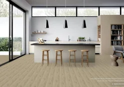 RAK Ceramics Carrelage effet bois sol intérieur / mur intérieur Sapien Wood Natural l.20 X L.120 cm rectifié 1er choix.- Carrelage Sol Effet Bois