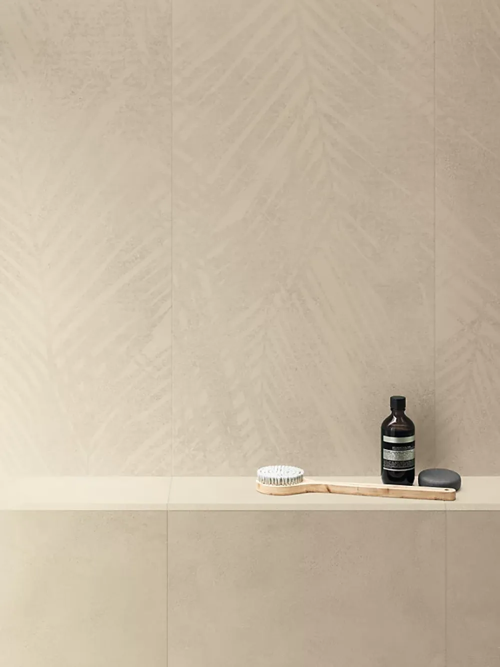 Ro'Ma Carrelage Carrelage effet Béton Beige Coquille Jungle 120x50x0,85 cm Mat Stavira - Mur intérieur (vendu par carton de 1,8 m²) - RO'MA CARREL- Carrelage Mural Effet Béton