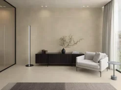 Ro'Ma Carrelage Carrelage effet Béton Beige Crème 120x50x0,85 cm Mat Cortivo - Mur intérieur (vendu par carton de 1,8 m²) -- Carrelage Mural Effet Béton