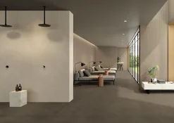 Ro'Ma Carrelage Carrelage Mural Effet Béton<Carrelage effet Béton Blanc Minéral 278x120x0,6 cm Mat Benzaro - Mur intérieur (vendu par carton de 3,336 m²) -