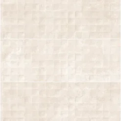 Ro'Ma Carrelage Carrelage Mural Effet Béton<Carrelage effet Béton 3D Beige Lin Cuadro 100x33,3x0,98 cm Montelis - Mur intérieur -