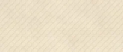 Ro'Ma Carrelage Carrelage effet Béton 3D Beige Coquille Circles 120x50x1 cm Mat Stavira - Mur intérieur (vendu par carton de 1,8 m²) - RO'MA CARRE- Carrelage Mural Effet Béton