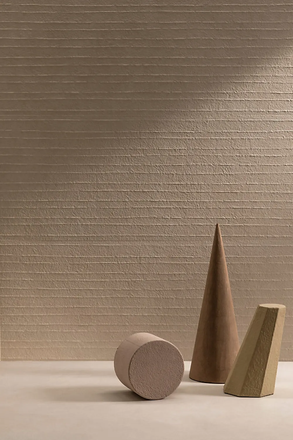 Ro'Ma Carrelage Carrelage Mural Effet Béton<Carrelage effet Béton 3D Beige Chanvre Draw 120x50x0,85 cm Mat Talvoro - Mur intérieur (vendu par carton de 1,8 m²) - RO'MA CARREL