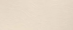 Ro'Ma Carrelage Carrelage effet Béton 3D Blanc Minéral Onda 120x50x0,85 cm Mat Benzaro - Mur intérieur (vendu par carton de 1,8 m²) - RO'MA CARREL- Carrelage Mural Effet Béton