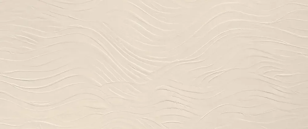 Ro'Ma Carrelage Carrelage effet Béton 3D Blanc Minéral Onda 120x50x0,85 cm Mat Benzaro - Mur intérieur (vendu par carton de 1,8 m²) - RO'MA CARREL- Carrelage Mural Effet Béton