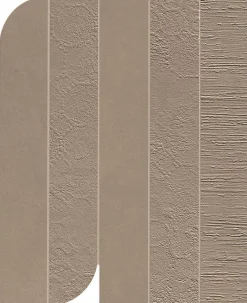 Ro'Ma Carrelage Carrelage Mural Effet Béton<Carrelage effet Béton 3D Blanc Minéral Mix 50x40,5x0,85 cm Mat Benzaro - Mur intérieur (vendu par carton de 1,22 m²) - RO'MA CARRE