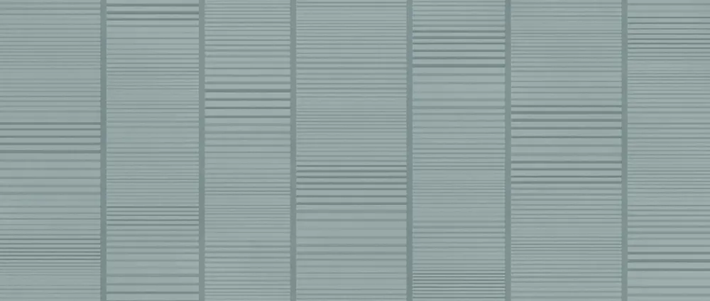 Ro'Ma Carrelage Carrelage effet Béton 3D Bleu Brume Cadenza 120x50x0,85 cm Mat Cortivo - Mur intérieur (vendu par carton de 1,8 m²) - RO'MA CARREL- Carrelage Mural Effet Béton