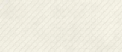 Ro'Ma Carrelage Carrelage effet Béton 3D Blanc Sable Circles 120x50x1 cm Mat Stavira - Mur intérieur (vendu par carton de 1,8 m²) - RO'MA CARRELAG- Carrelage Mural Effet Béton