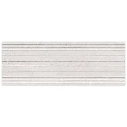 Ro'Ma Carrelage Carrelage effet Béton 3D Gris Silver Linea 100x33,3x0,98 cm Arvelis - Mur intérieur -- Carrelage Mural Effet Béton