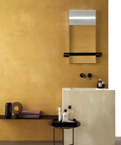 Ro'Ma Carrelage Carrelage effet Béton Jaune Ambre 80x40x0,85 cm Mat Vetrano - Mur intérieur (vendu par carton de 1,28 m²) -- Carrelage Mural Effet Béton