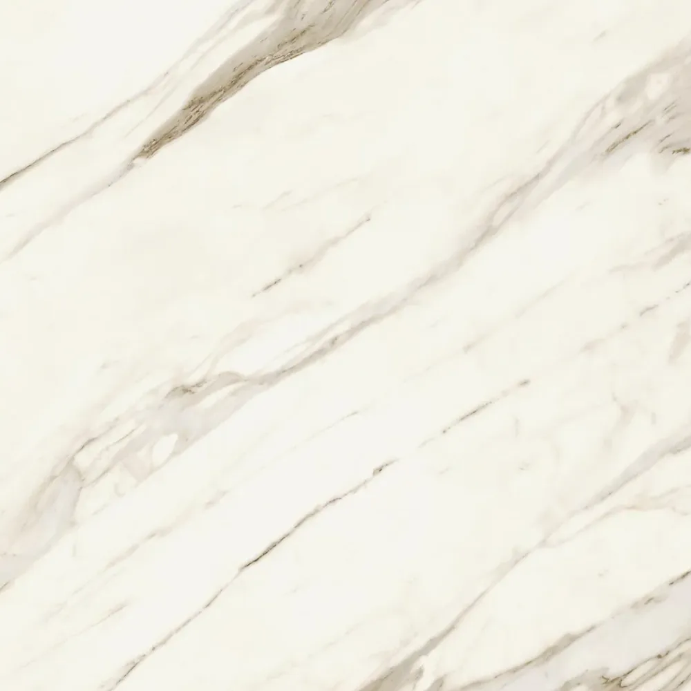 Ro'Ma Carrelage Carrelage effet Marbre Blanc Calacatta Sublime 120x120x0,9 cm Velours Orsiano - Sol et mur intérieur (vendu par carton de 2,88 m²)- Carrelage Sol Effet Marbre