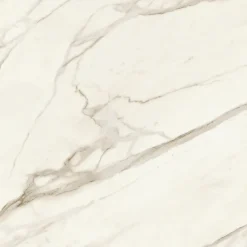 Ro'Ma Carrelage Carrelage effet Marbre Blanc Calacatta Sublime 120x120x0,9 cm Velours Orsiano - Sol et mur intérieur (vendu par carton de 2,88 m²)- Carrelage Sol Effet Marbre