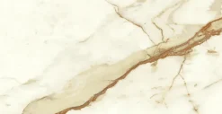 Ro'Ma Carrelage Carrelage Mural Effet Marbre<Carrelage effet Marbre Blanc Calacatta Supreme 80x40x0,85 cm Brillant Faventa - Mur intérieur (vendu par carton de 1,28 m²) - RO'M