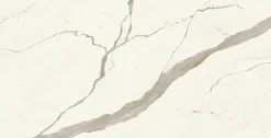 Ro'Ma Carrelage Carrelage Mural Effet Marbre<Carrelage effet Marbre Blanc Calacatta Alba 240x120x0,9 cm Brillant Montira - Mur intérieur (vendu par carton de 2,88 m²) - RO'MA