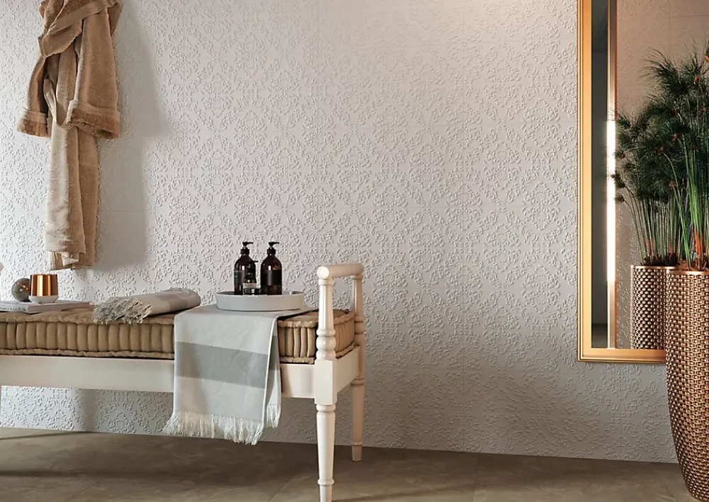 Ro'Ma Carrelage Carrelage Sol Effet Marbre<Carrelage effet Marbre Blanc Carrare 120x60x0,9 cm Brillant Marvillo - Sol et mur intérieur (vendu par carton de 1,44 m²) - RO'MA