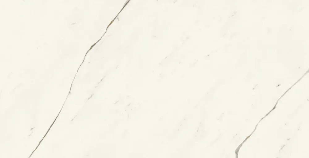 Ro'Ma Carrelage Carrelage effet Marbre Blanc Calacatta Alba 150x75x0,9 cm Brillant Montira - Sol et mur intérieur (vendu par carton de 2,25 m²) -- Carrelage Sol Effet Marbre