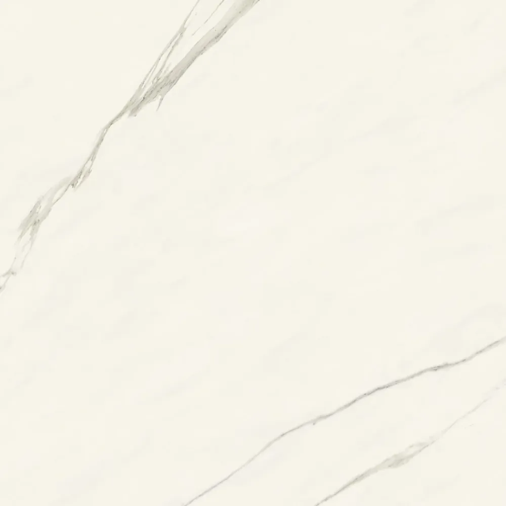 Ro'Ma Carrelage Carrelage effet Marbre Blanc Calacatta Armonia 120x120x0,9 cm Velours Orsiano - Sol et mur intérieur (vendu par carton de 2,88 m²)- Carrelage Sol Effet Marbre