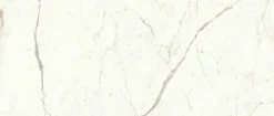 Ro'Ma Carrelage Carrelage effet Marbre Blanc Calacatta Prima 278x120x0,6 cm Silk Faventa - Mur intérieur (vendu par carton de 3,336 m²) - RO'MA CA- Carrelage Mural Effet Marbre