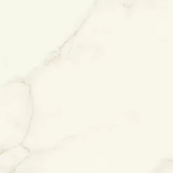 Ro'Ma Carrelage Carrelage effet Marbre Blanc Calacatta Divino 120x120x0,9 cm Silk Montira - Sol et mur intérieur (vendu par carton de 2,88 m²) - R- Carrelage Sol Effet Marbre