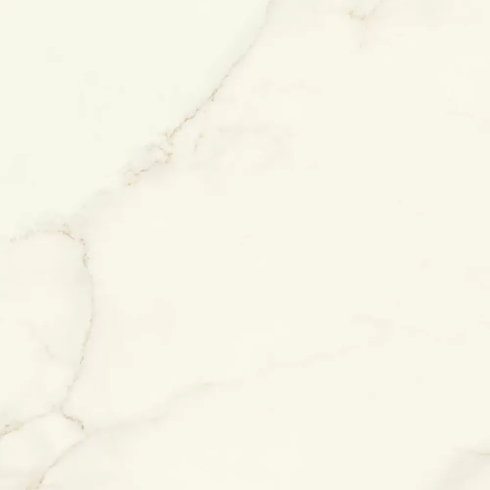 Ro'Ma Carrelage Carrelage effet Marbre Blanc Calacatta Divino 120x120x0,9 cm Silk Montira - Sol et mur intérieur (vendu par carton de 2,88 m²) - R- Carrelage Sol Effet Marbre
