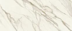 Ro'Ma Carrelage Carrelage effet Marbre Blanc Calacatta Sublime 278x120x0,6 cm Brillant Orsiano - Mur intérieur (vendu par carton de 3,336 m²) - RO- Carrelage Mural Effet Marbre