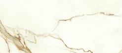 Ro'Ma Carrelage Carrelage effet Marbre Blanc Calacatta Supreme 120x50x0,85 cm Silk Faventa - Mur intérieur (vendu par carton de 1,8 m²) - RO'MA CA- Carrelage Mural Effet Marbre