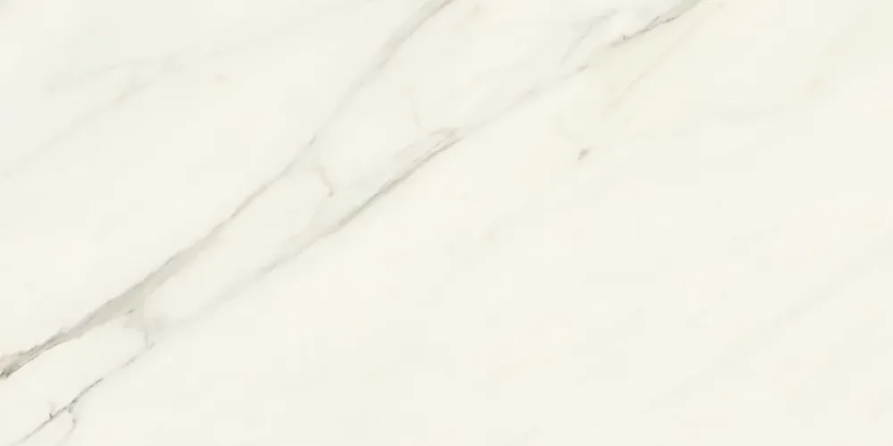 Ro'Ma Carrelage Carrelage effet Marbre Blanc Calacatta Armonia 120x60x0,6 cm Brillant Orsiano - Sol et mur intérieur (vendu par carton de 2,16 m²)- Carrelage Sol Effet Marbre