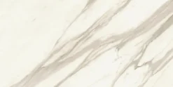 Ro'Ma Carrelage Carrelage effet Marbre Blanc Calacatta Sublime 120x60x0,9 cm Mat Orsiano - Sol et mur intérieur (vendu par carton de 1,44 m²) - RO- Carrelage Sol Effet Marbre