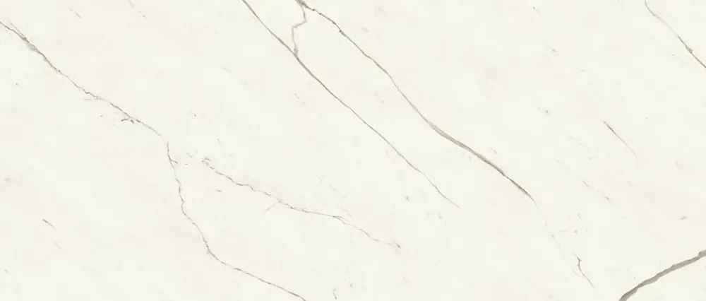Ro'Ma Carrelage Carrelage Mural Pour Pièce À Vivre<Carrelage effet Marbre Blanc Calacatta Alba 278x120x0,6 cm Brillant Montira - Mur intérieur (vendu par carton de 3,336 m²) - RO'MA