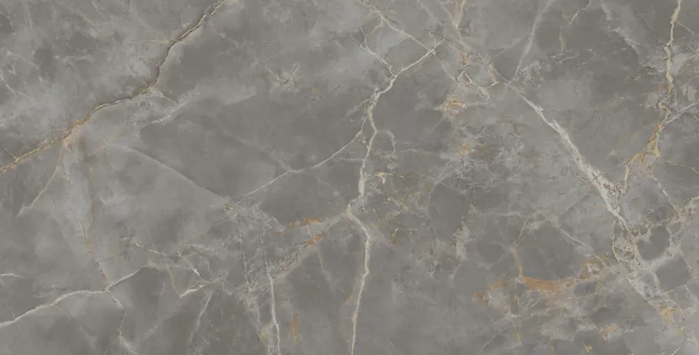 Ro'Ma Carrelage Carrelage Mural Effet Marbre<Carrelage effet Marbre Gris Titan 240x120x0,9 cm Brillant Montira - Mur intérieur (vendu par carton de 2,88 m²) -