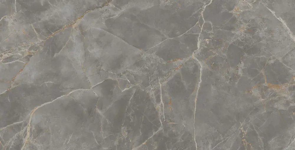 Ro'Ma Carrelage Carrelage Mural Effet Marbre<Carrelage effet Marbre Gris Titan 240x120x0,9 cm Brillant Montira - Mur intérieur (vendu par carton de 2,88 m²) -