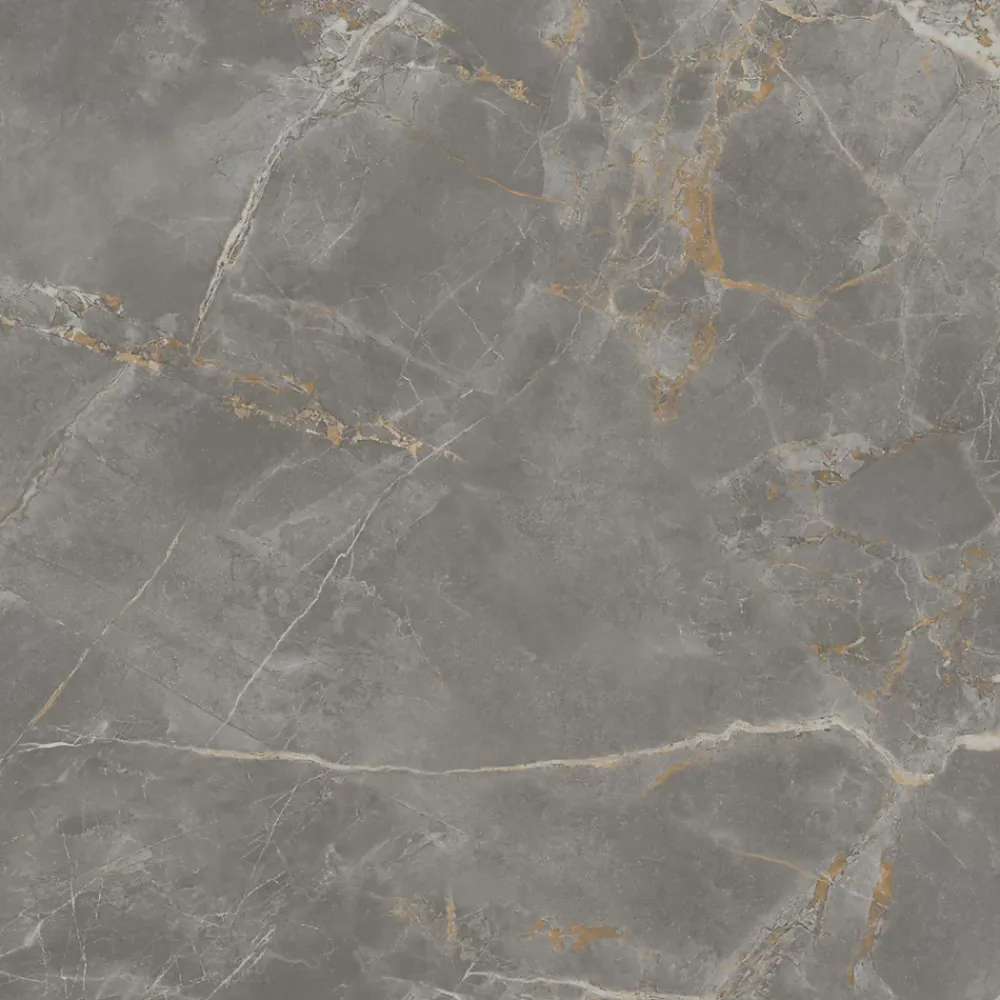 Ro'Ma Carrelage Carrelage effet Marbre Gris Titan 120x120x0,9 cm Brillant Montira - Sol et mur intérieur (vendu par carton de 2,88 m²) - RO'MA CAR- Carrelage Sol Pour Pièce À Vivre|Carrelage Sol Effet Marbre