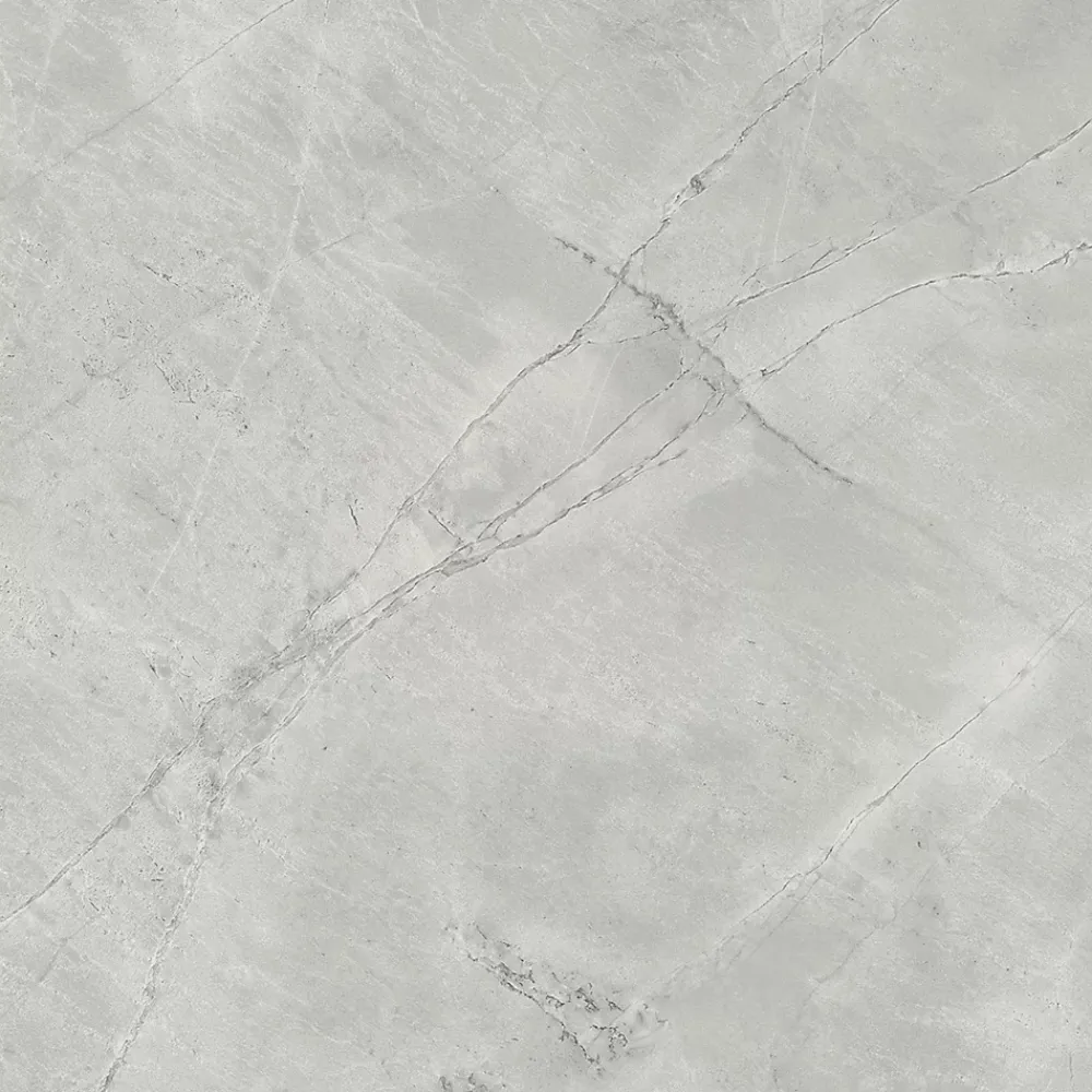 Ro'Ma Carrelage Carrelage effet Marbre Gris Mist 60x60x0,9 cm Brillant Montira - Sol et mur intérieur (vendu par carton de 1,08 m²) - RO'MA CARREL- Carrelage Sol Effet Marbre