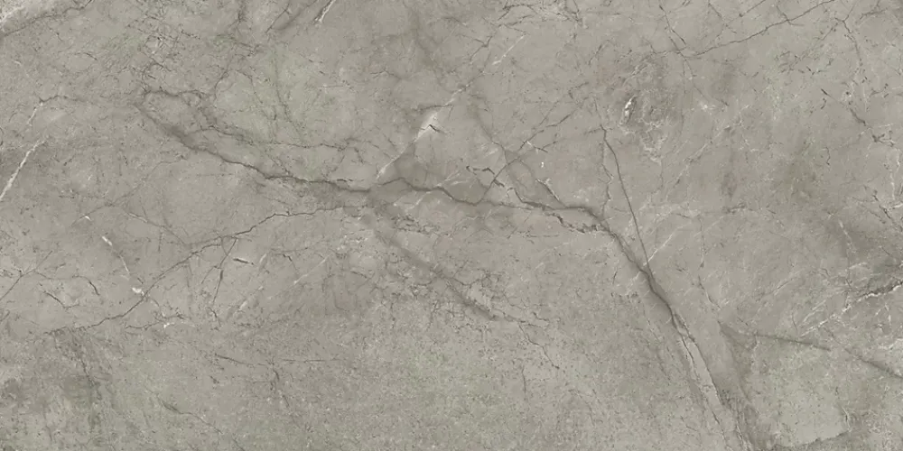 Ro'Ma Carrelage Carrelage effet Marbre Gris Royal 120x60x0,6 cm Brillant Orsiano - Sol et mur intérieur (vendu par carton de 2,16 m²) - RO'MA CARR- Carrelage Sol Effet Marbre