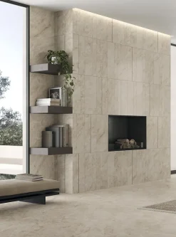 Ro'Ma Carrelage Carrelage Mural Effet Marbre<Carrelage effet Marbre Gris Celeste Ridge 118,2x59,5x0,9 cm Velours Sorvella - Mur intérieur (vendu par carton de 0,70329 m²) - RO