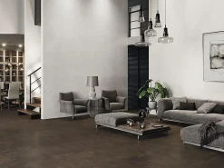 Tinker Carrelage Effet métal Roof marron Lappato 80x80 cm- Carrelage Sol Effet Métal|Carrelage Sol Pour Salle De Bains