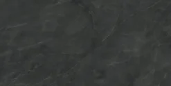 Ro'Ma Carrelage Carrelage effet Onyx Noir Obsidienne 240x120x0,9 cm Brillant Nerolio - Mur intérieur (vendu par carton de 2,88 m²) - RO'MA CARRELA- Carrelage Mural Effet Pierre