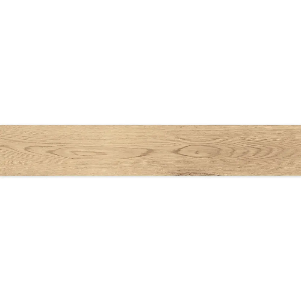 Ro'Ma Carrelage Carrelage Sol Effet Bois<Carrelage effet Parquet Bois Chêne Ivoire 120x20x0,9 cm Mat Bravino - Sol et mur intérieur (vendu par carton de 1,44 m²) - RO'MA C